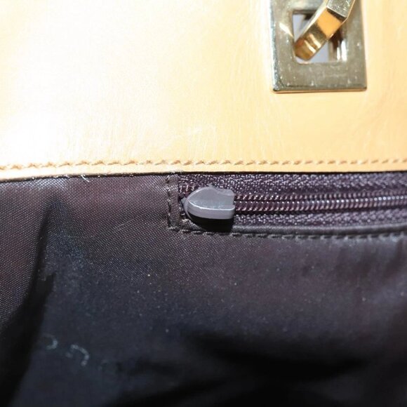 GUCCI GG Canvas Tote Bag Beige Gold 002 1097 2404 Auth ep10320 - Picture 9 of 16